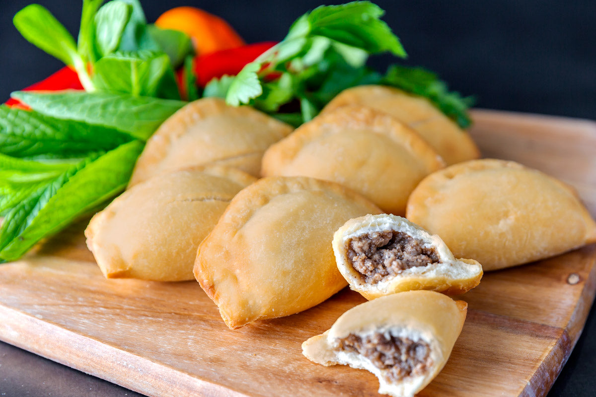 Meat & Onion Pockets